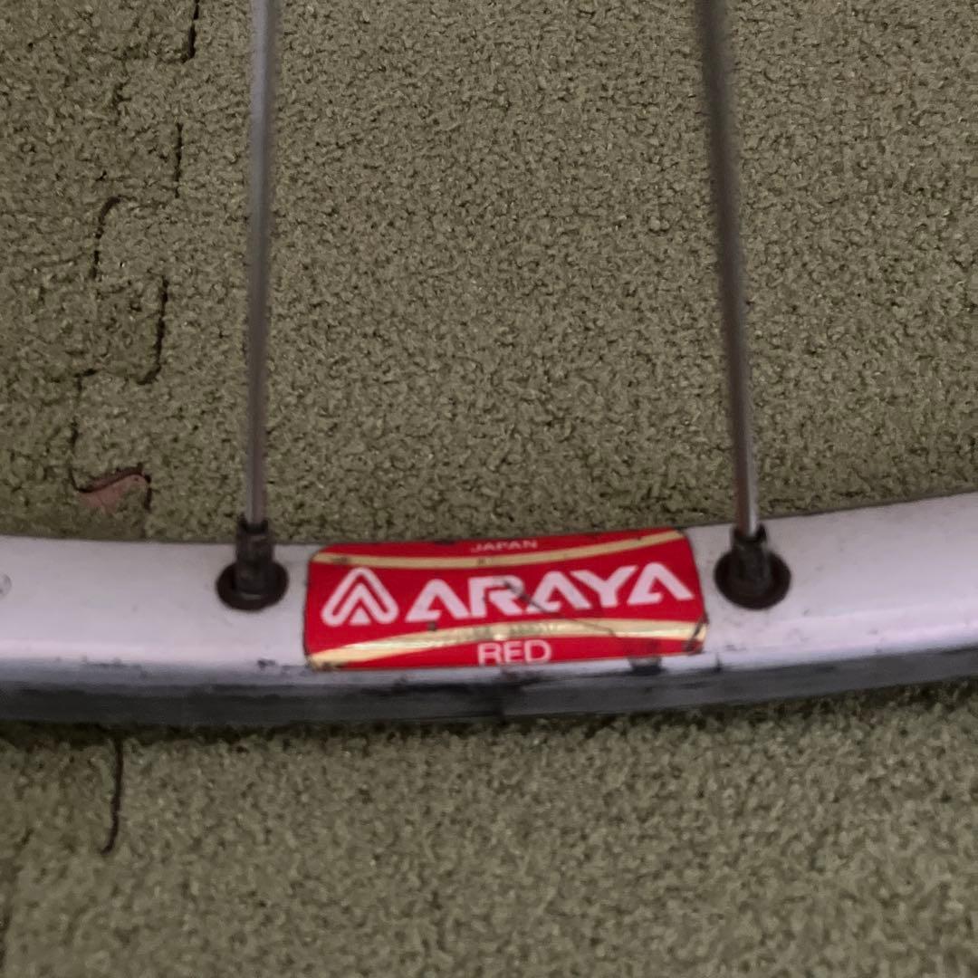 競輪ピスト練習用車輪(前輪)