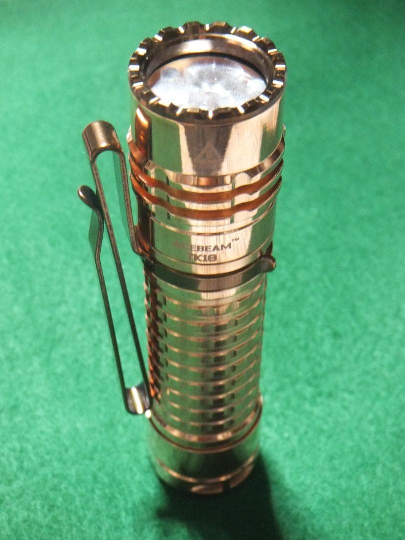 ACEBEAM TK18 Cu (銅) LEDライト
