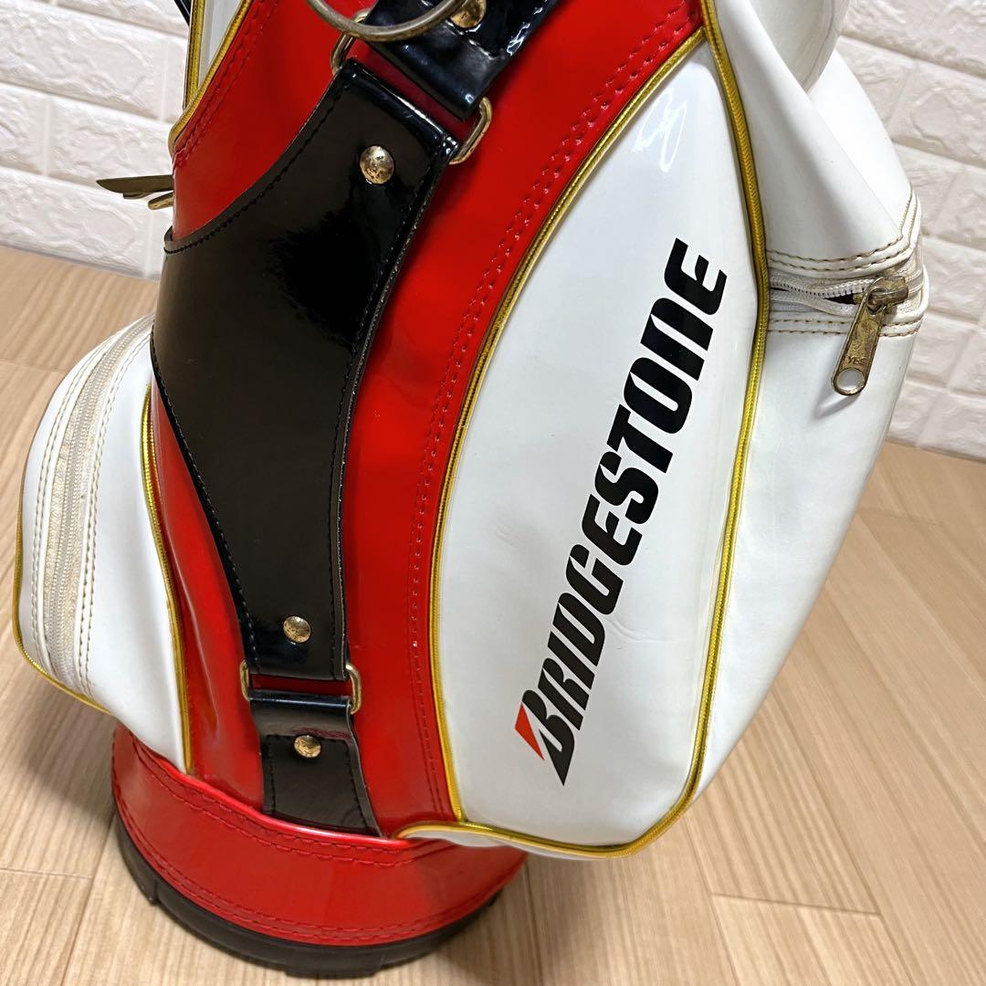 希少 レトロ キャディバッグ型 ゴミ箱 傘立て アンティーク雑貨 ディスプレイ