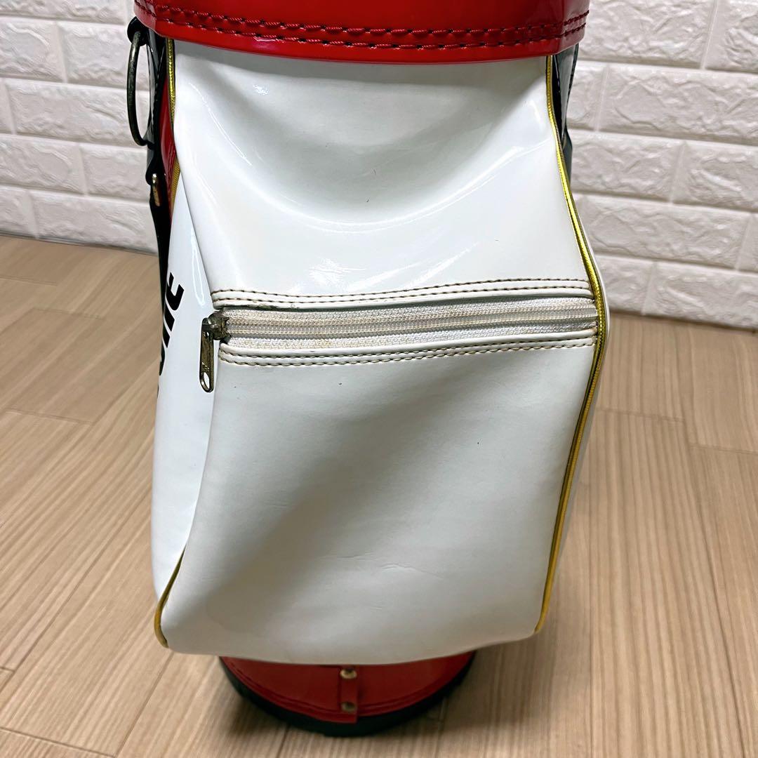 希少 レトロ キャディバッグ型 ゴミ箱 傘立て アンティーク雑貨 ディスプレイ