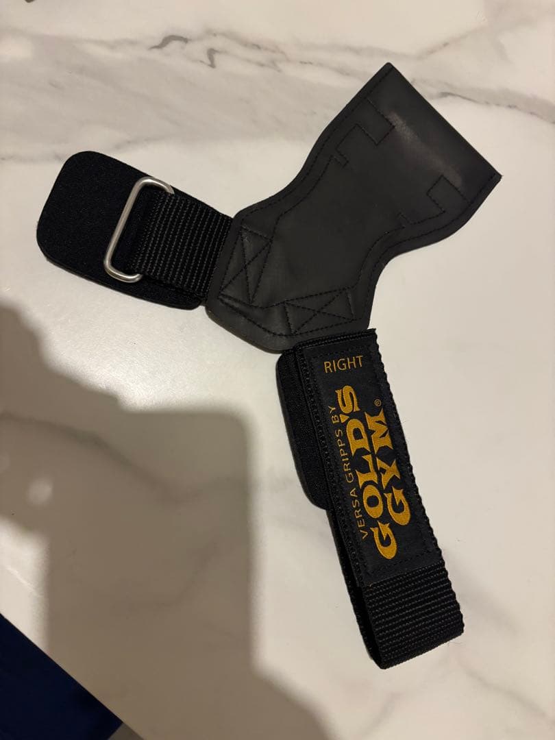 バーサグリップ　GOLD'S GYM パワーグリップ ブラック Lサイズ