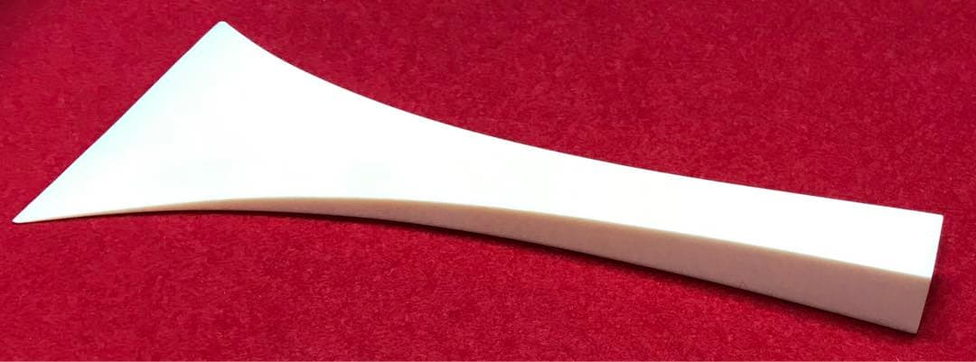 三味線撥124天然素材マンモス/三味線/弦楽器/バチ