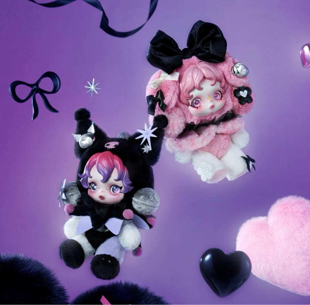 SKULLPANDA ぬいぐるみペンダント 2個セット 新品未開封