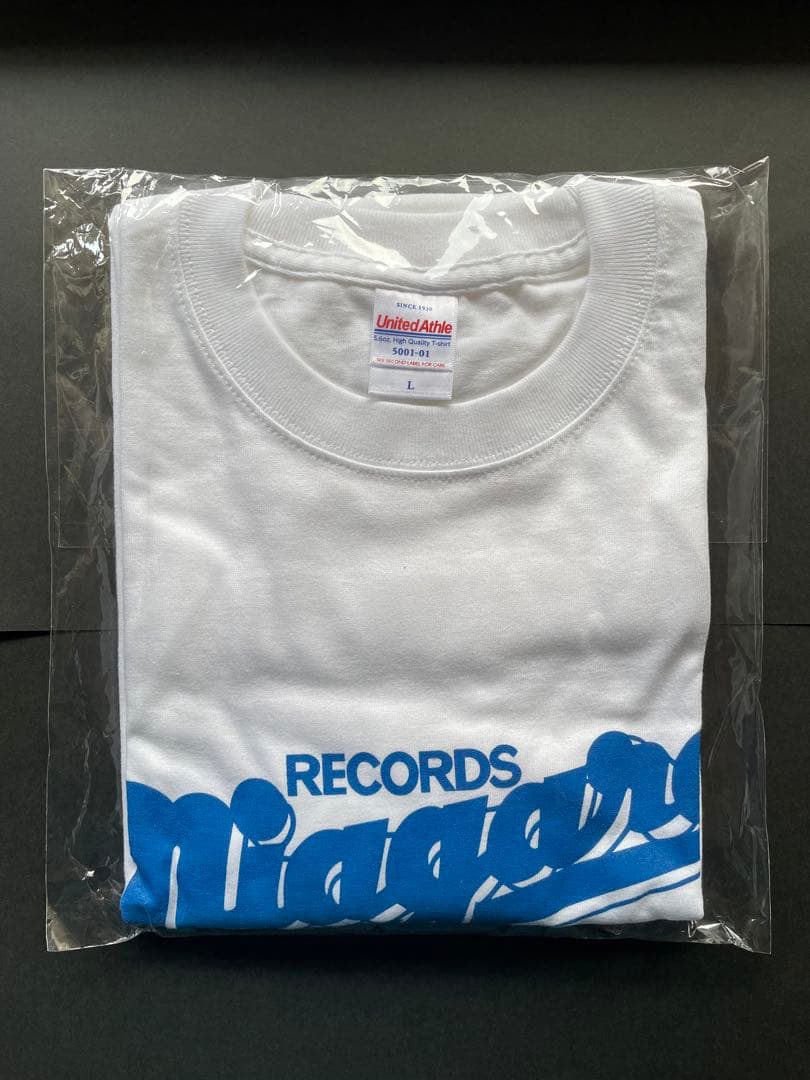 【新品未開封】大滝詠一NIAGARAロゴTシャツ Lサイズ　大瀧詠一