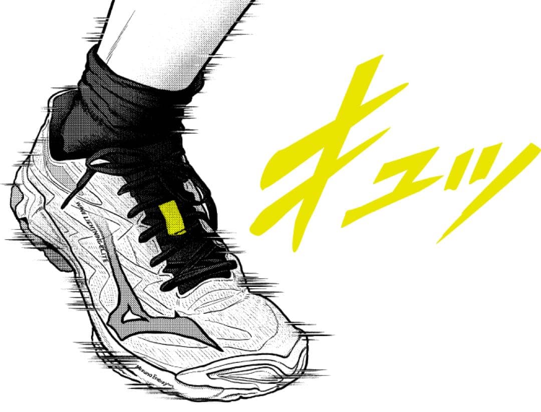 MIZUNO ウエーブライトニング エリート　バレーボールシューズ　24.5