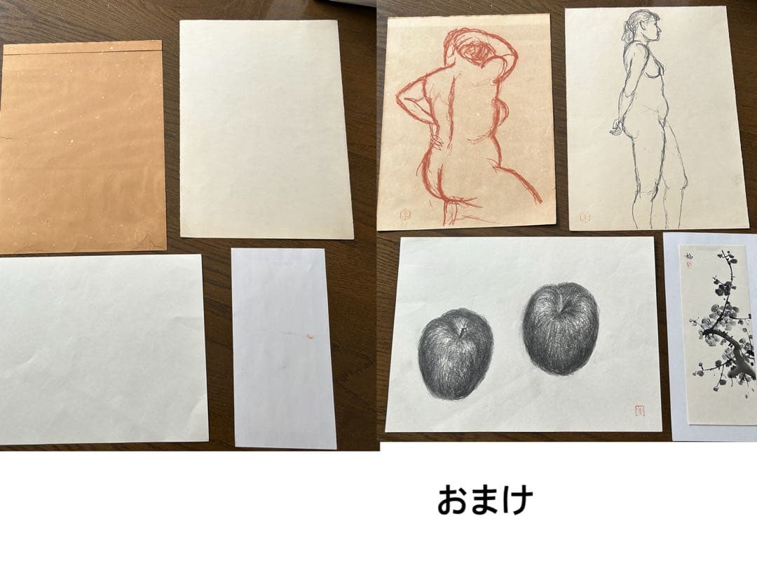 絵 色紙 37点 掛け軸 8点 置物1点 まとめ売り ジャンク