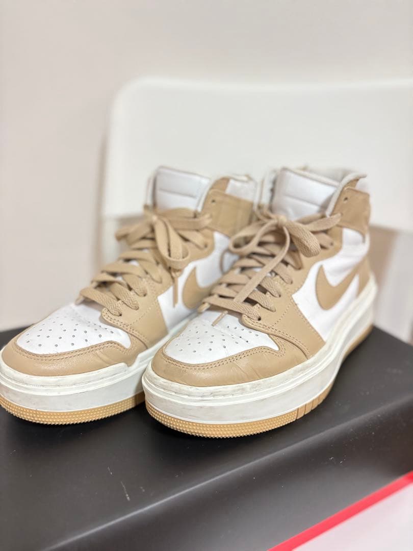 NIKE エア ジョーダン 1 エレベート ハイ ベージュ 24センチ