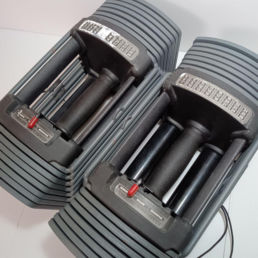 ADJUSTABLE DUMBBELL 26kg 可変式ダンベル ２個セット②