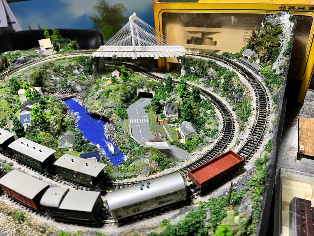 Nゲージ 鉄道模型 ジオラマ トミックス KATO 鉄道 アクリルケース付き