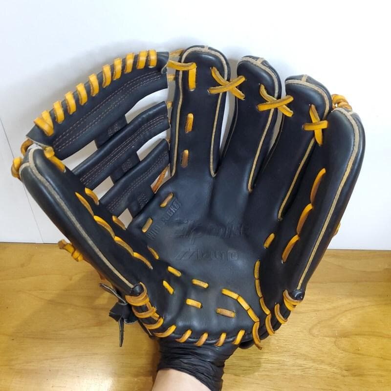 ミズノ エルプマイズ 限定モデル Mマークラベル 外野用 17N 軟式グローブ
