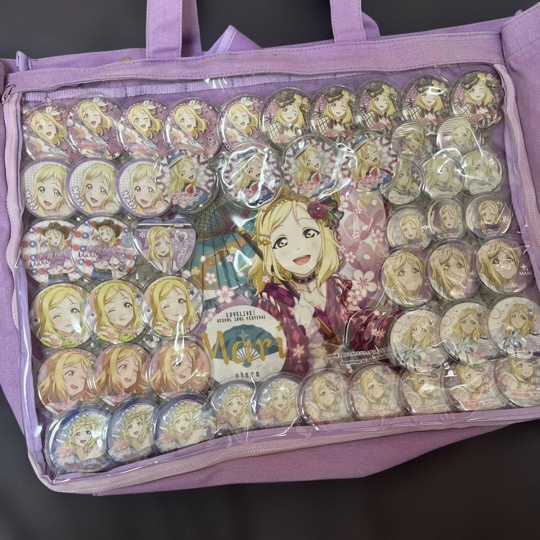 小原鞠莉 Aqours ラブライブ サンシャイン 缶バッジ