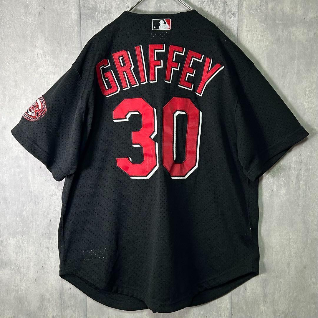 応援グッズ Cincinnati Reds Ken Griffey Jr jersey BL