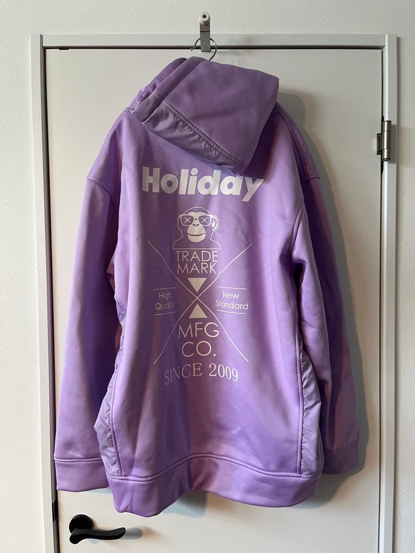 Holiday フーディ XL 紫　パープル　ピンク　XL