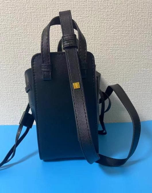 美品 LOEWE ロエベ ミニフラメンコ クロスボディ ブラックji