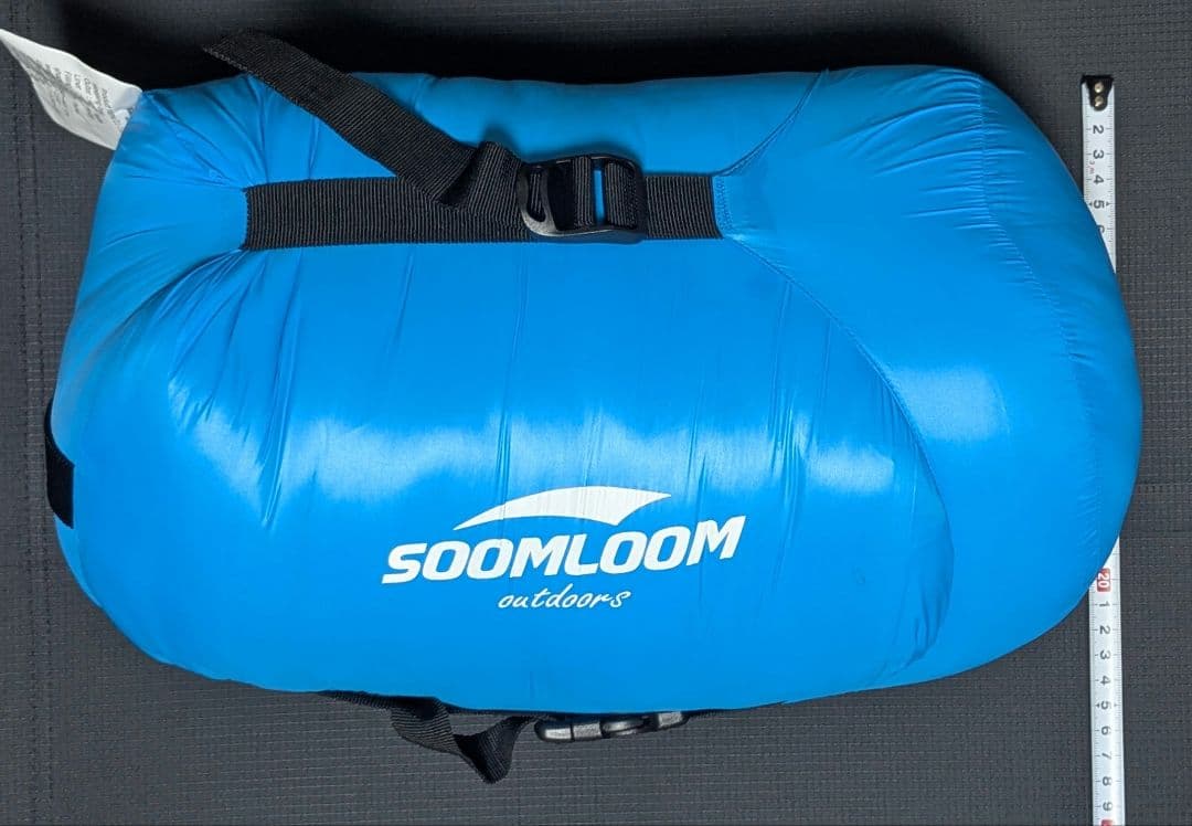 SOOMLOOM 1000g ダウン 寝袋 シュラフ　マミー型　スームルーム