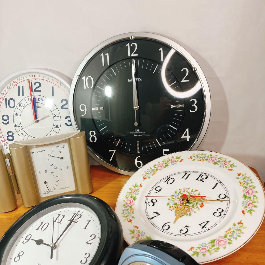 時計 まとめ売り7点 ジャンク レトロ 電波時計 CITIZEN含む