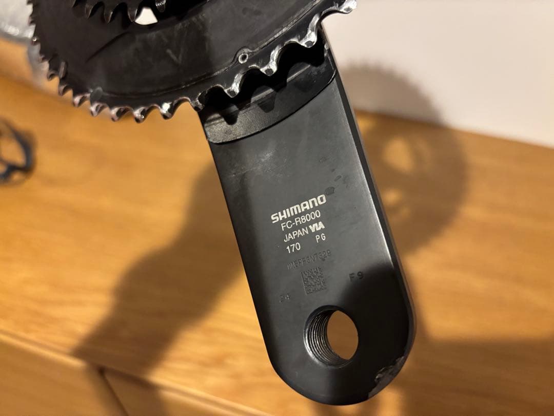 F*n様 ULTEGRA Pioneer パワーメーター 50×34T