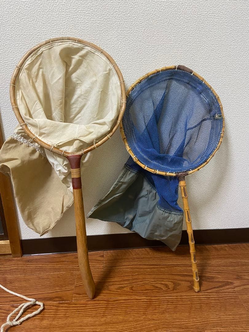 鮎のビク　鮎のタモ