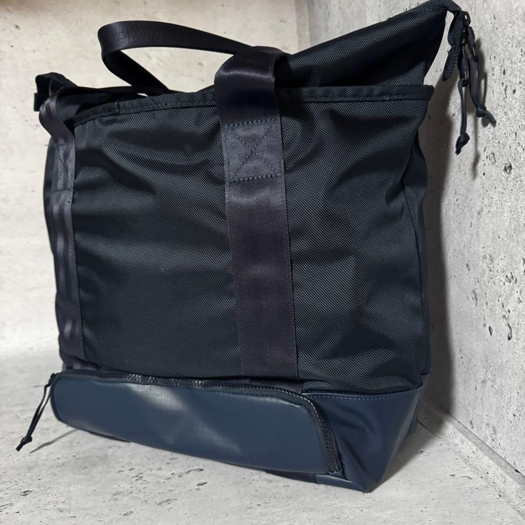 未使用 大きい！40L blueeq ブルイク ネイビートートバッグ