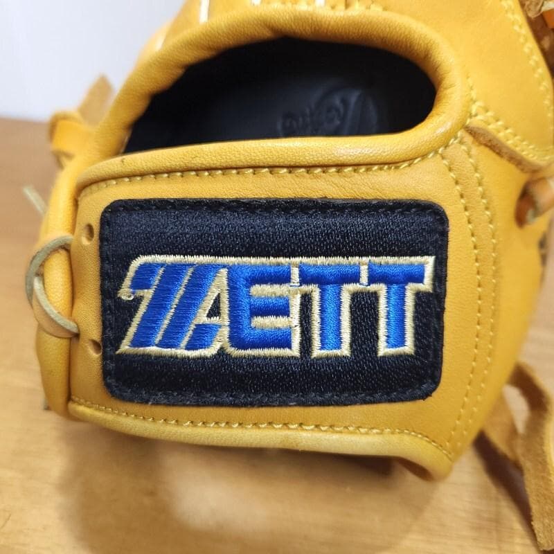 ZETT ゼット スリンガー2 旧ラベル サイン書き込み 内野用 軟式グローブ