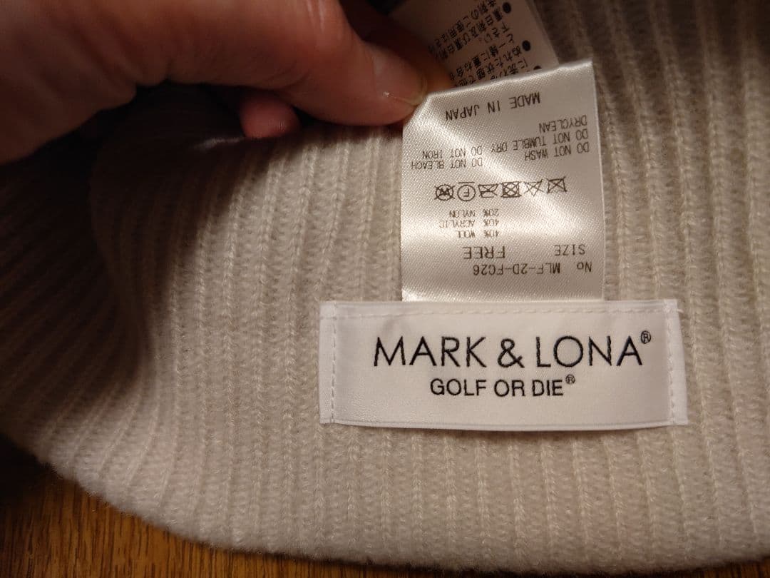 MARK＆LONA マークアンドロナ　ニット帽