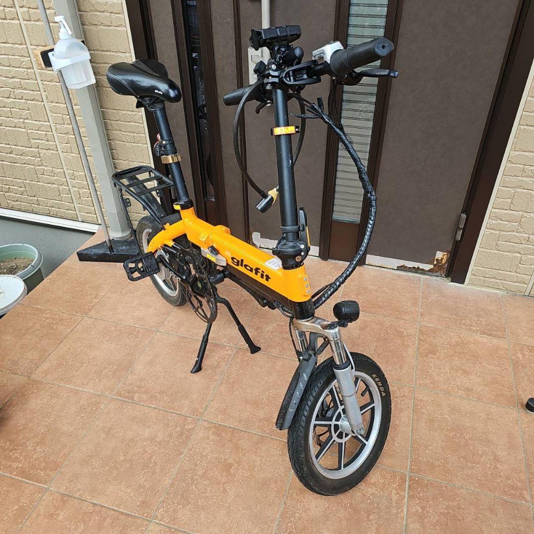 【 ｇ．ｅ．ｓ．ｓ  】glafit 電動アシスト自転車 オレンジ
