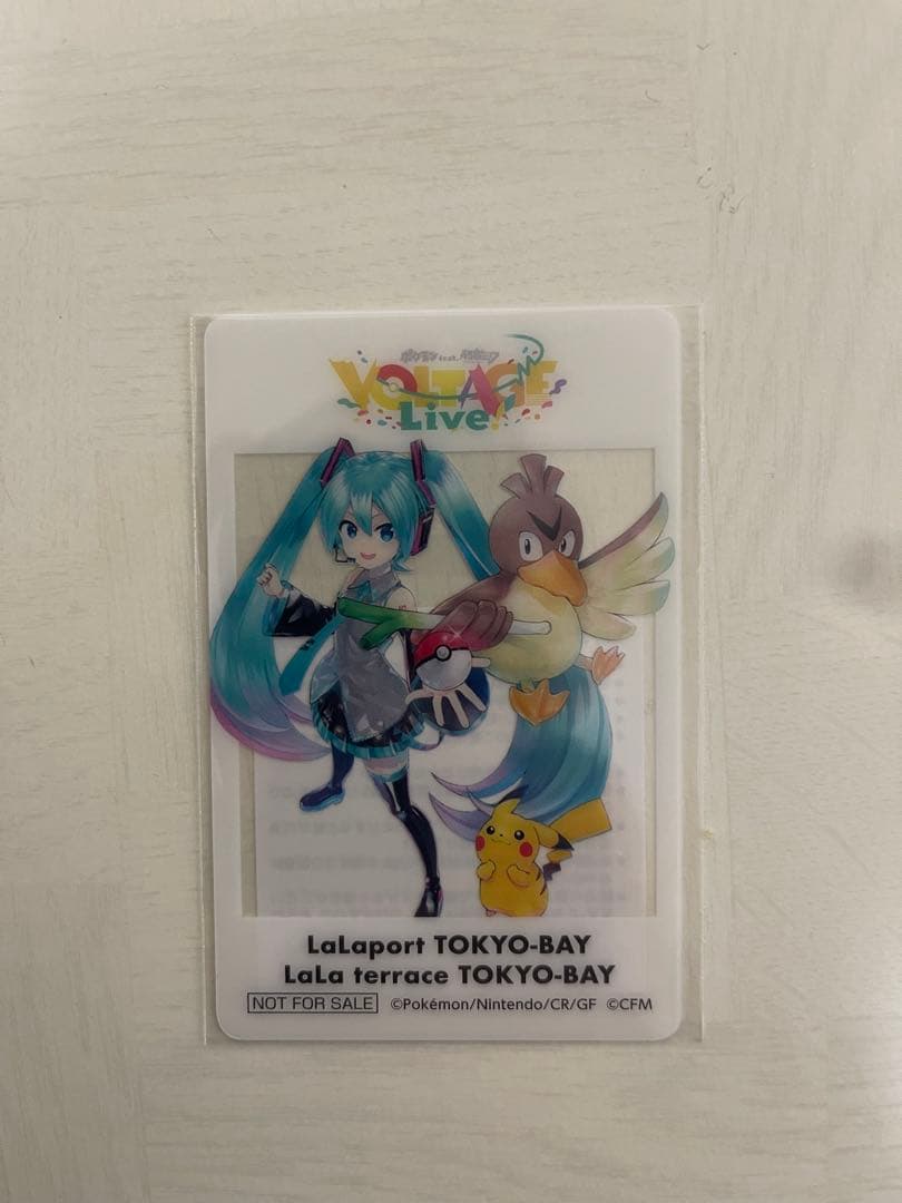 Voltage Live カード 5枚セット 初音ミク ポケモン
