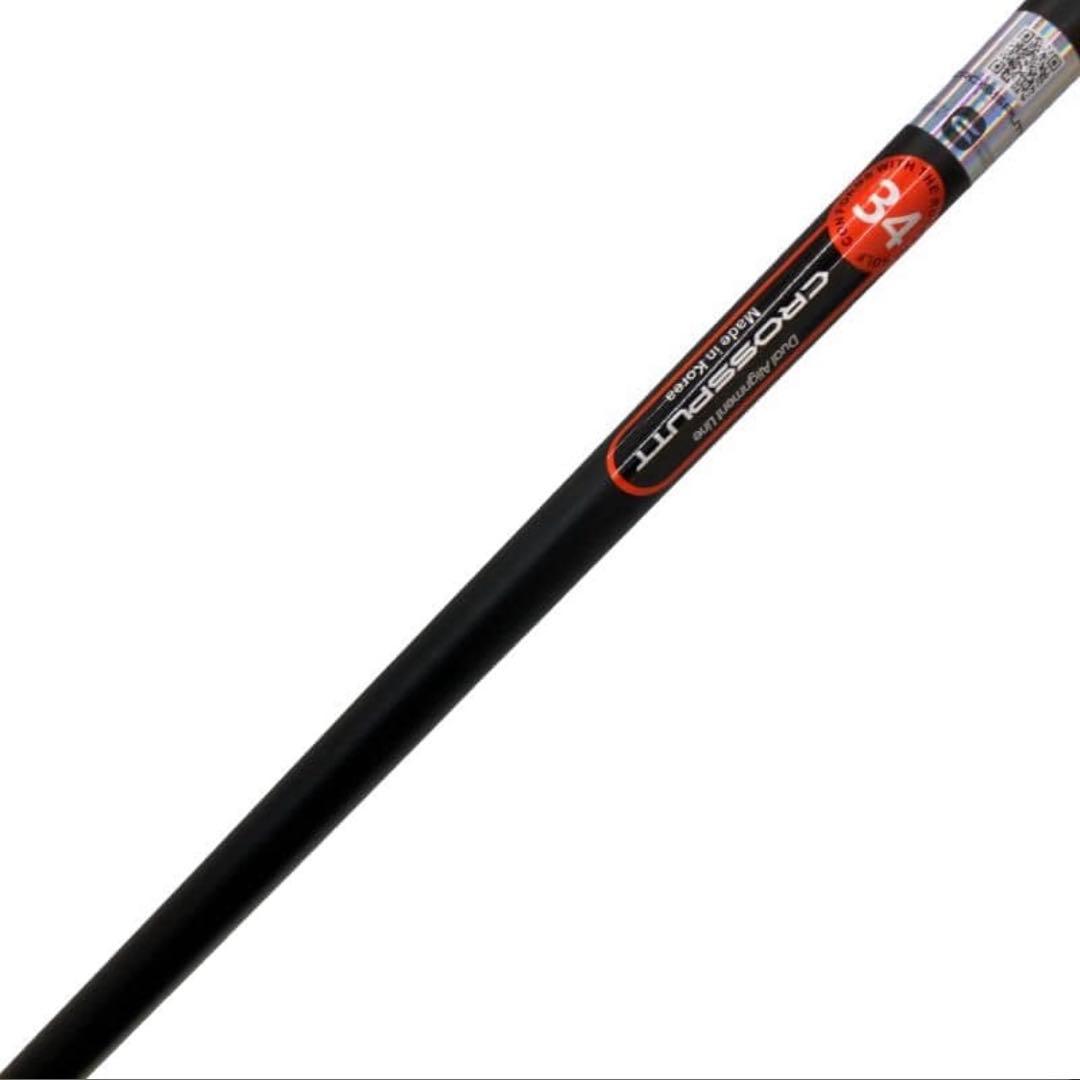CROSSPUTTパター RED BLACK LABEL(ブラック) 34インチ