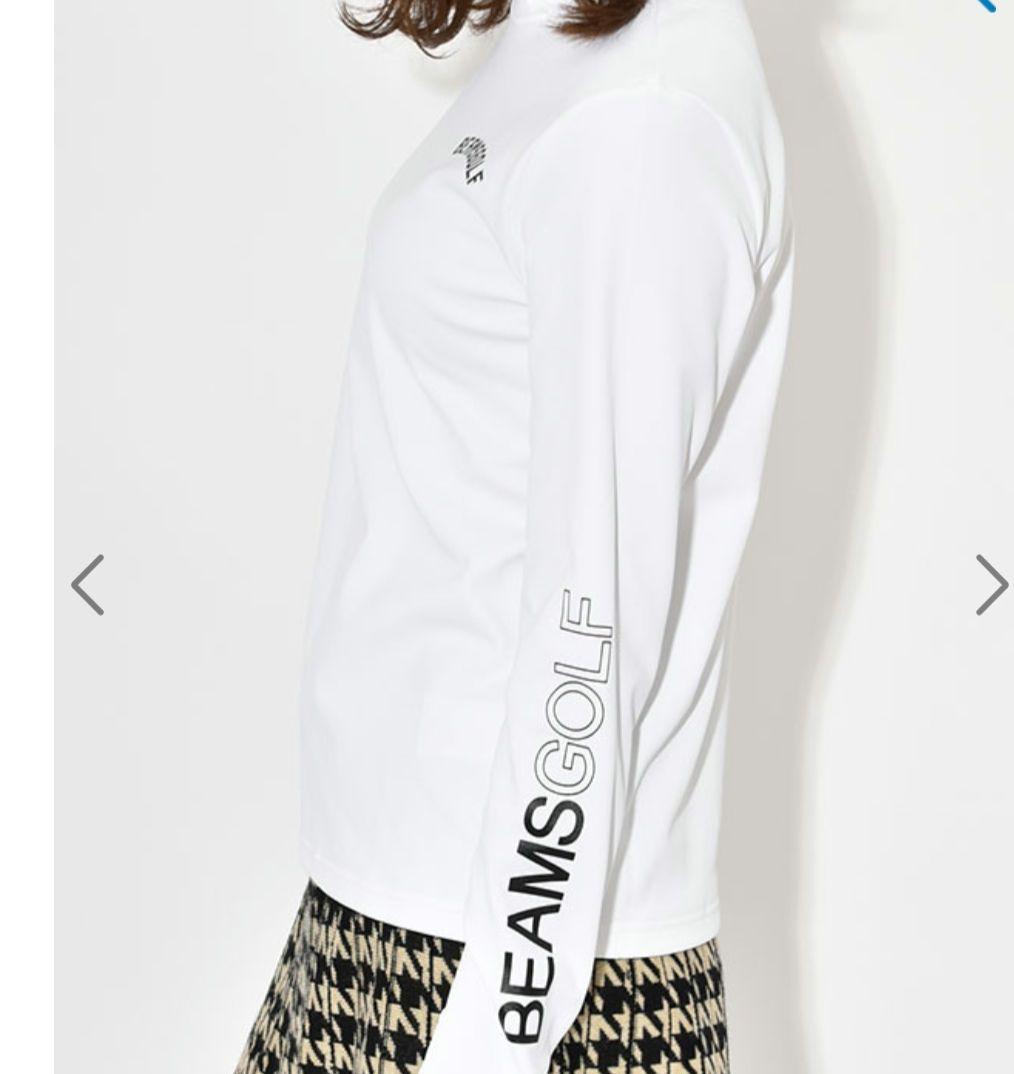 BEAMS GOLF 　裏起毛　モックネックシャツ