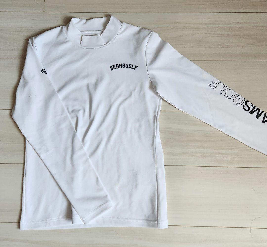 BEAMS GOLF 　裏起毛　モックネックシャツ
