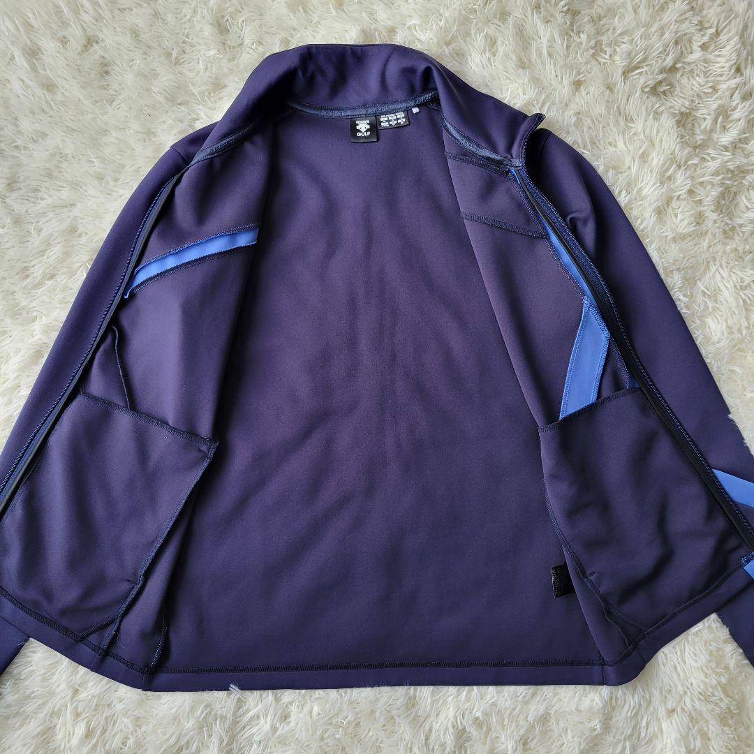 DESCENTE GOLF デサントゴルフ 切替 ストレッチ ジャージー M