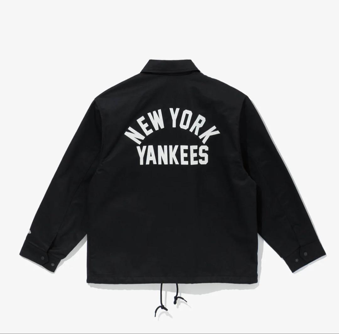 NEW ERA × NY ヤンキース スタジャン風 ジャケット（ネイビー）