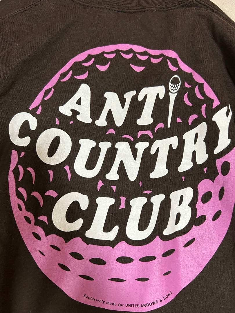 ANTi COUNTRY CLUB × & SONS LOGO SWEAT
