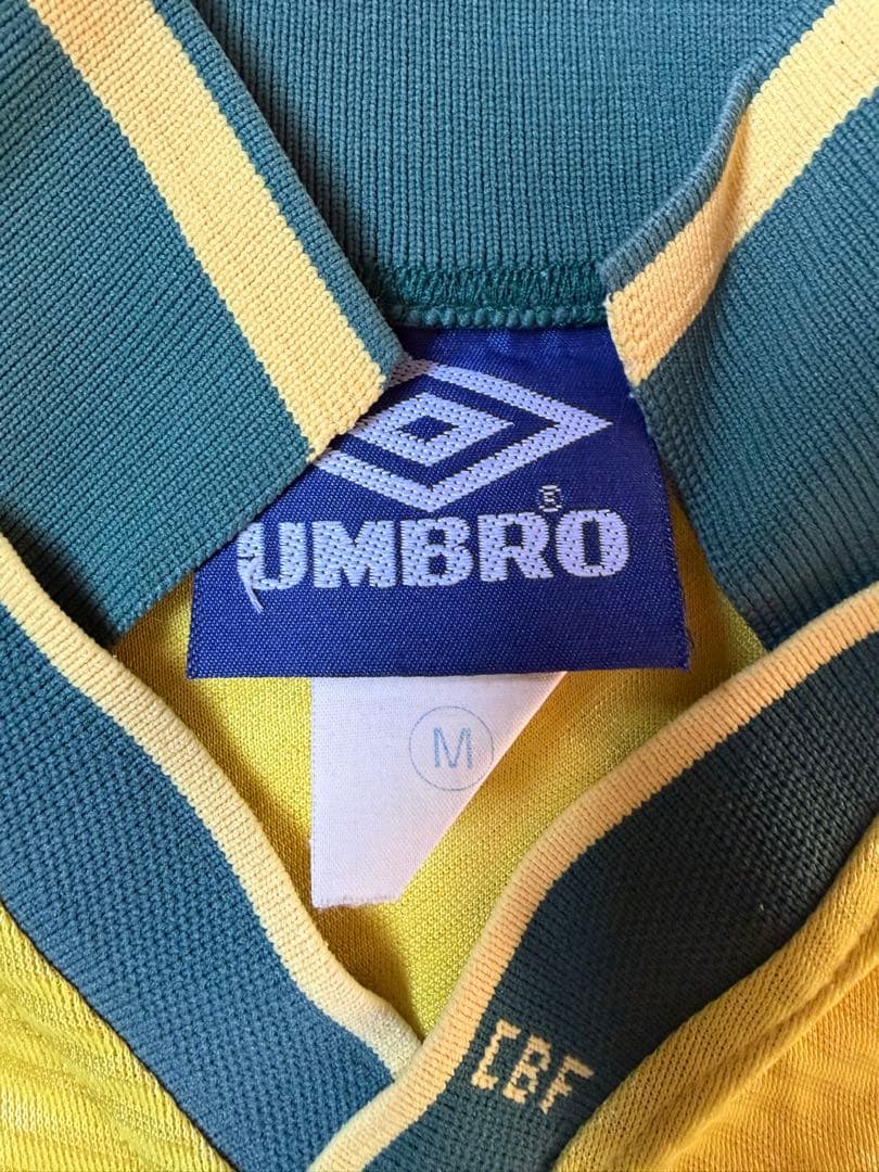 94年 UMBRO ブラジル代表サッカーシャツ Mサイズ