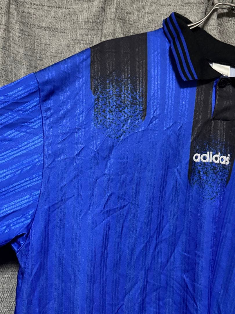 90s adidas HAMBURG 長袖 サッカーシャツ