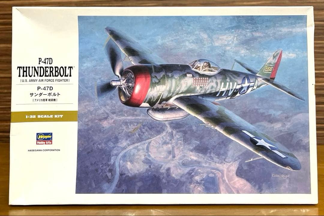 ハセガワ　サンダーボルト　P-47D　ST27　1/32　訳アリ
