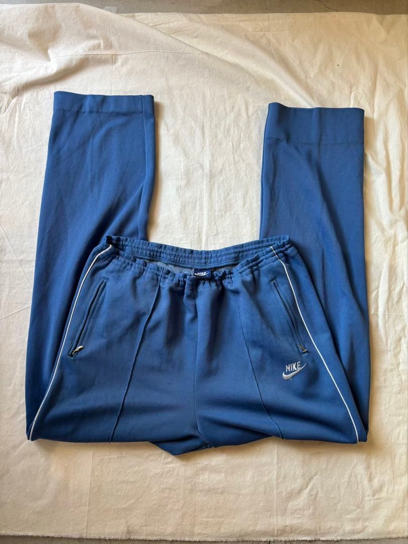 80's NIKE クラシックトラックパンツ 紺タグ adidas puma