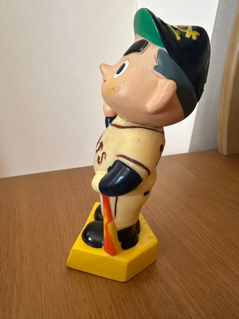 ミスタージャイアンツ 貯金箱 昭和 フィギュア レトロ 帽子 GIANTS