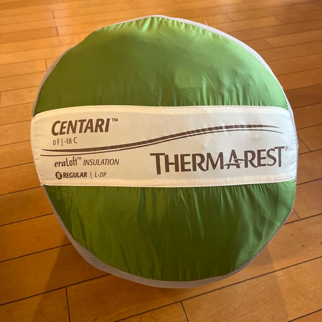 サーマレスト　THERMAREST CENTARI 寝袋　シュラフ