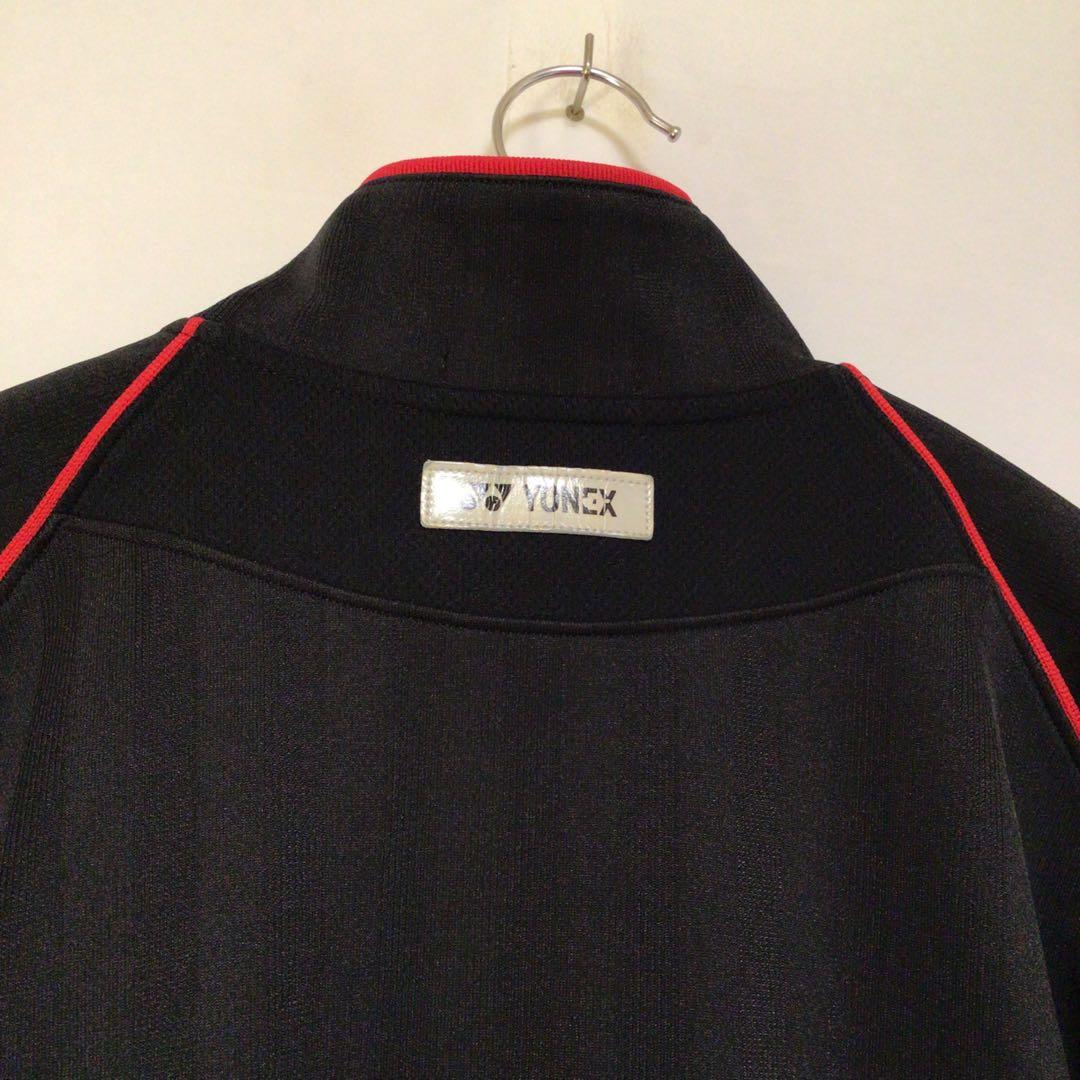YONEX セットアップジャージ ハーフパンツ 上下セット 黒赤 M メンズ