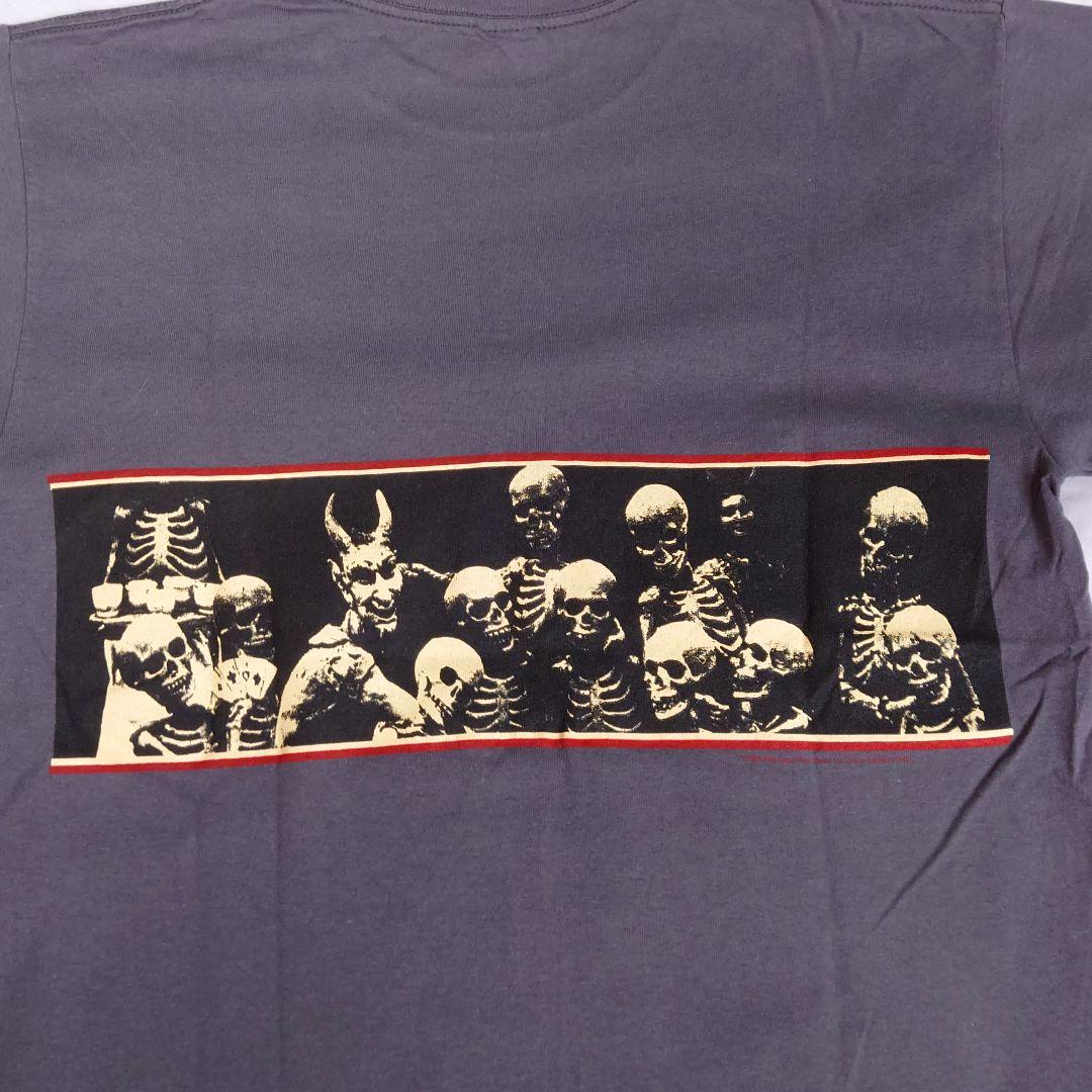 90s THE ROLLING STONES Skull Tシャツ