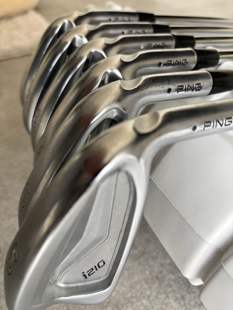 名器 PING i210 アイアン 6本 DG ツアーイシュー S200 ピン