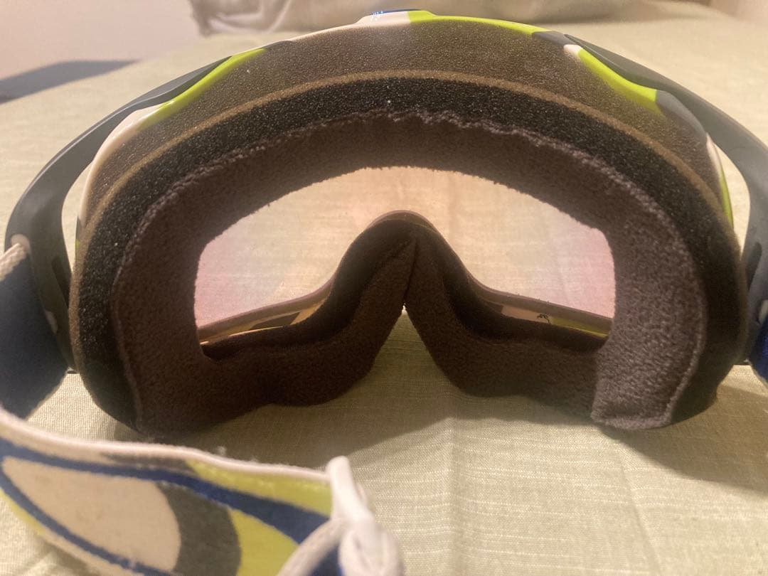 Oakley ミラーゴーグル グリーン/ホワイト