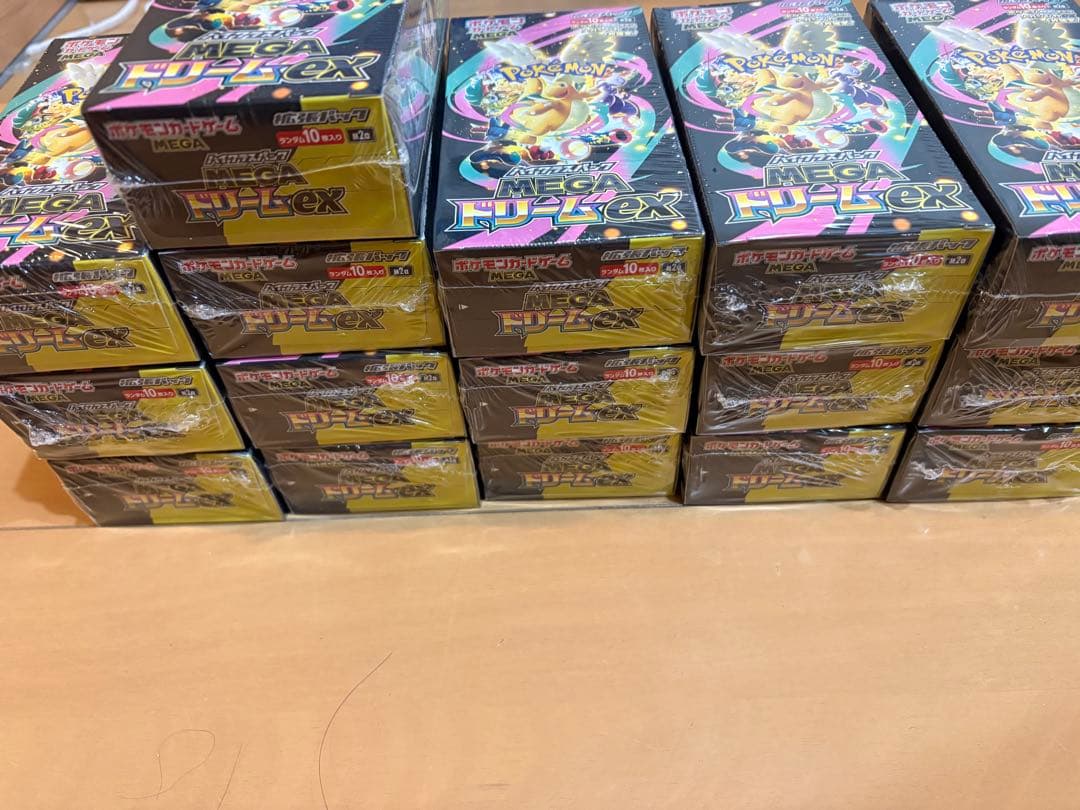 ポケモンカードゲームハイクラスパックMEGAドリームex シュリンク付16BOX