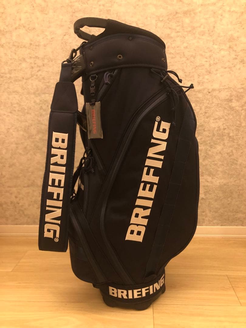 【美品】BRIEFING ブリーフィング　キャディバッグ　CR-5 人気カラー