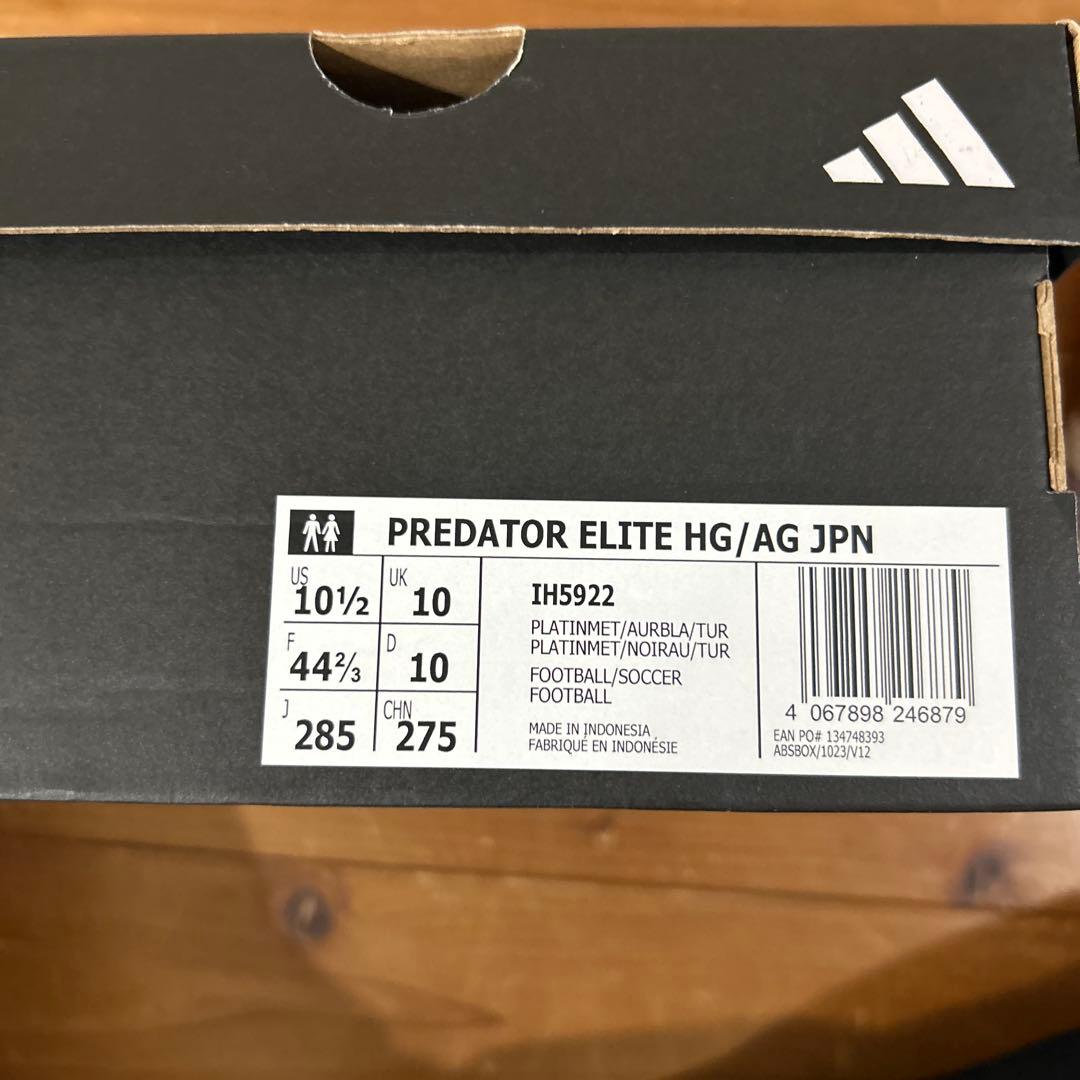 adidas プレデター　ELITE HG/AG JAPAN
