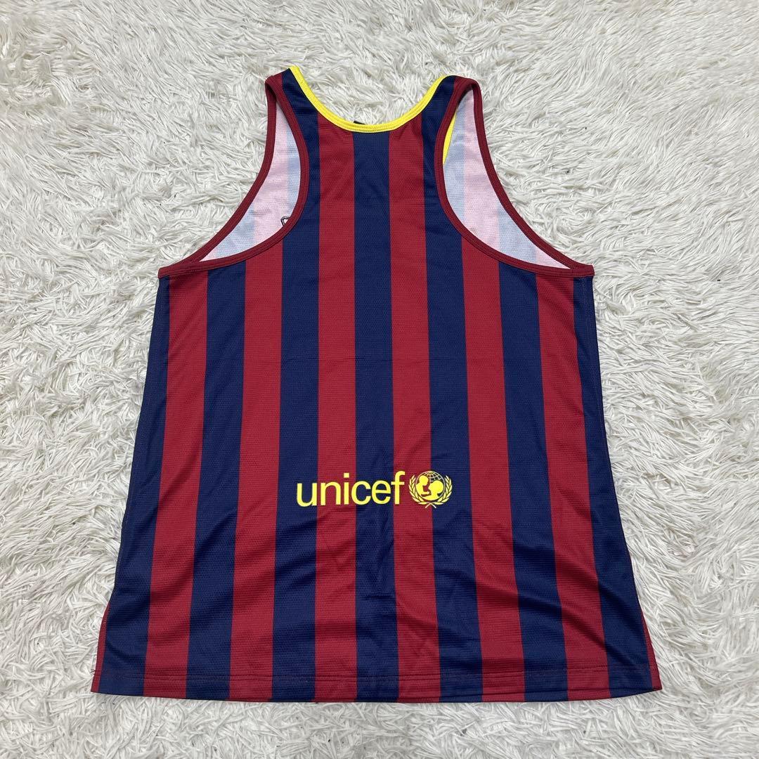 NIKE ナイキ　サッカー　スペイン　FCバルセロナ　タンクトップ　ユニフォーム