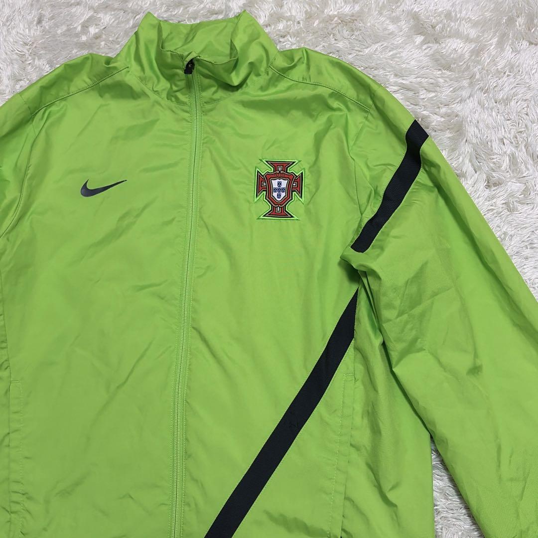 Nike ポルトガル代表 ウィンドブレーカー 蛍光グリーン　M