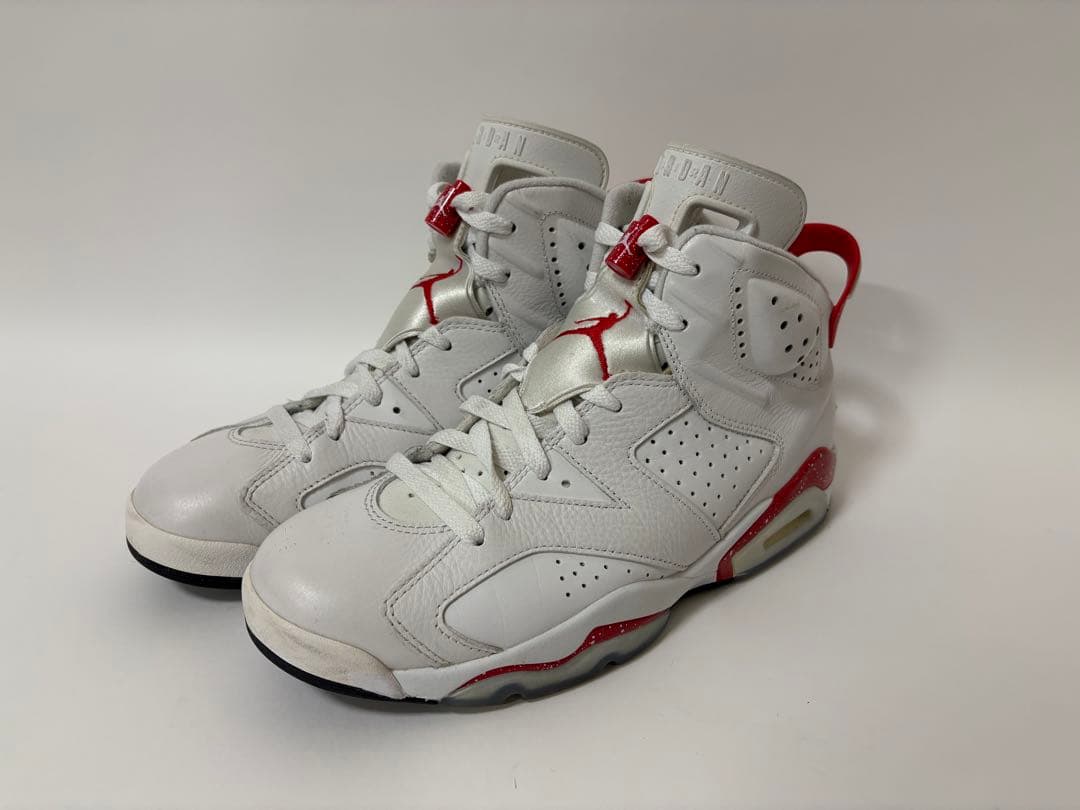 良状態Air Jordan 6 レトロ レッド オレオ ホワイト