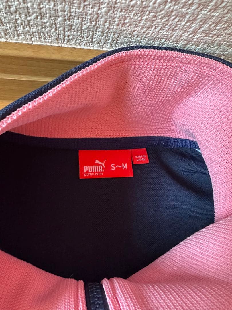 希少 PUMA ジャージ ピンク セットアップ S M